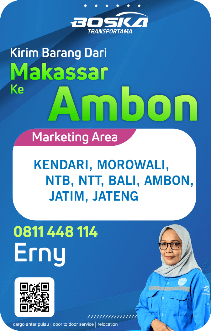 cargo makassar ke ambon, morowali, ntb, bali, surabaya, yogyakarta, kupang