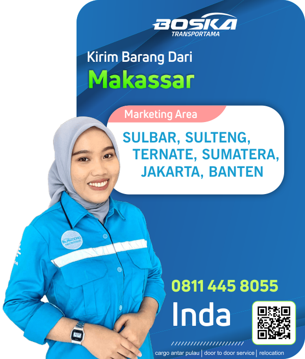 cargo jakarta makassar ke jakarta, banten, palu, mamuju, ternate